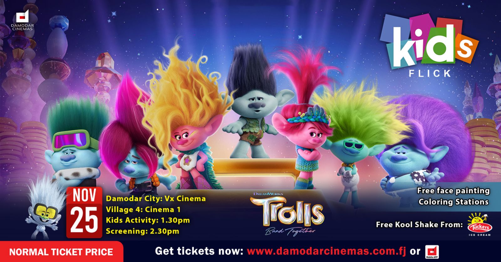 Trolls Kids Flick